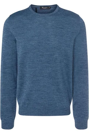 Maerz Superwash Modern Fit Pullover , Einfarbig