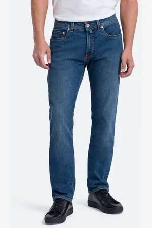 Pierre Cardin Lyon Futureflex Tapered Fit Jeans , Einfarbig