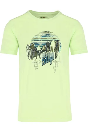 Marvelis Casual Modern Fit T-Shirt Rundhals , Gemustert