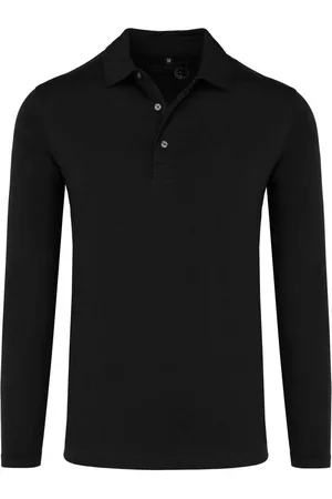 Marvelis Casual Modern Fit Longsleeve Poloshirt , Einfarbig