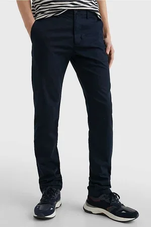 Tommy Hilfiger Denton Fitted Straight Chino , Einfarbig