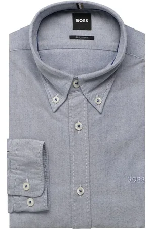 HUGO BOSS Regular Fit Hemd , Einfarbig