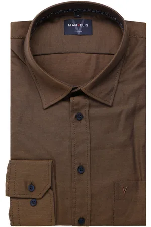 Marvelis Casual Modern Fit Hemd , Faux-uni