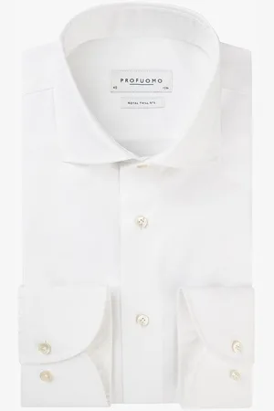 Profuomo Sky Blue Slim Fit Hemd , Einfarbig