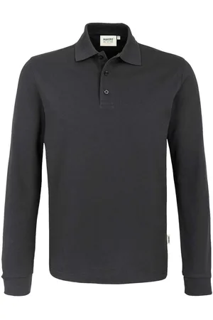 HAKRO Comfort Fit Longsleeve Poloshirt , Einfarbig