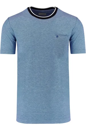 Pierre Cardin Tailored Fit T-Shirt Rundhals , Einfarbig