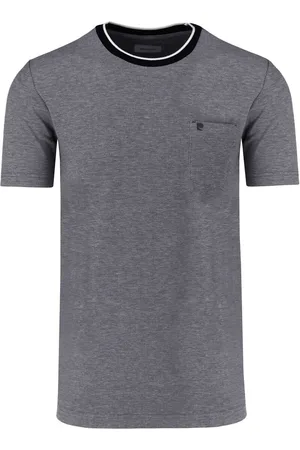 Pierre Cardin Tailored Fit T-Shirt Rundhals , Einfarbig