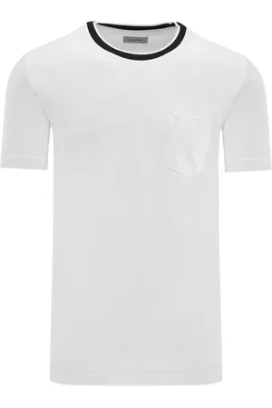 Pierre Cardin Tailored Fit T-Shirt Rundhals , Einfarbig