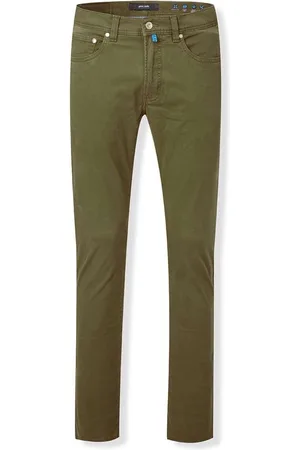 Pierre Cardin Lyon Tapered Fit Hose , Einfarbig