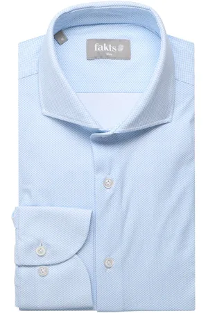 fakts Leisure Slim Fit Hemd , Gemustert