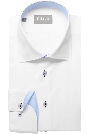 fakts Slim Fit Hemd , Einfarbig
