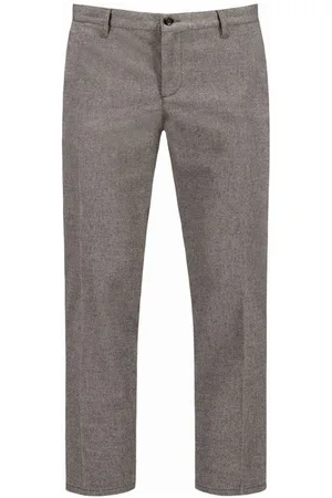 Alberto Rob Slim Fit Stoffhose , Einfarbig