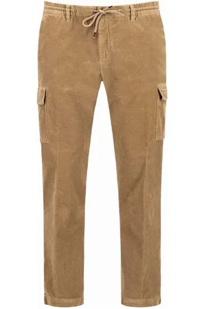 Alberto John Slim Fit Cargohose , Einfarbig