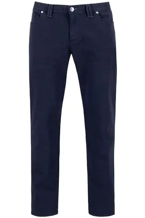 Alberto Pipe Regular Fit Five-Pocket-Hose , Einfarbig