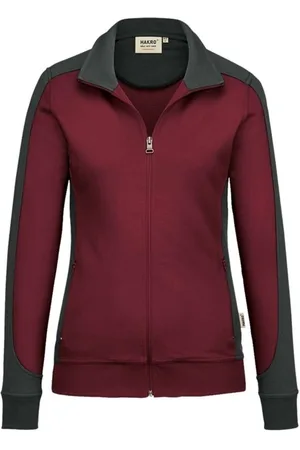HAKRO MIKRALINAR® Regular Fit Damen Sweatjacke , Einfarbig