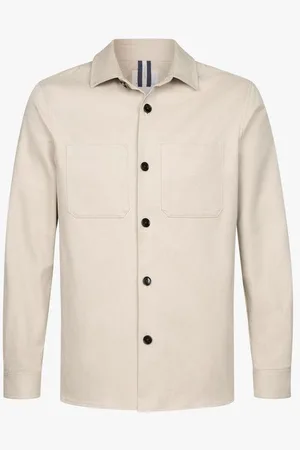 Profuomo Regular Fit Hemdjacke , Einfarbig