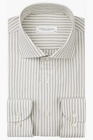 Profuomo Slim Fit Hemd , Gestreift