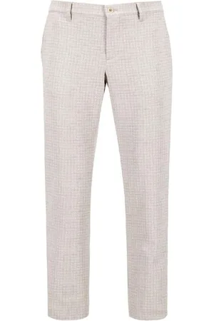 Alberto Rob Slim Fit Stoffhose , Kariert