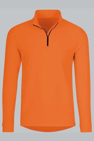 Trigema Slim Fit Troyer , Einfarbig