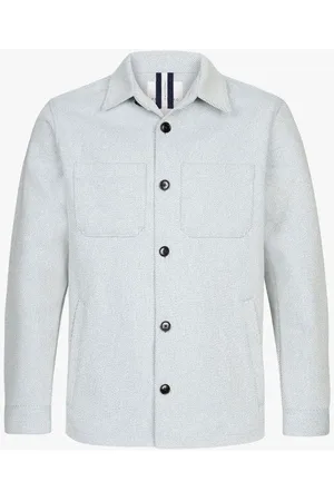 Profuomo Regular Fit Hemdjacke , Einfarbig
