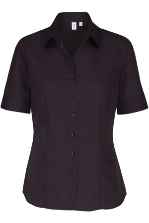 Seidensticker Regular Fit Bluse Kurzarm