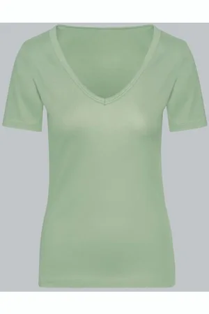 Trigema Slim Fit Damen T-Shirt , Einfarbig