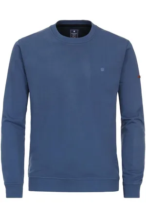 Redmond Casual Regular Fit Sweatshirt Rundhals , Einfarbig