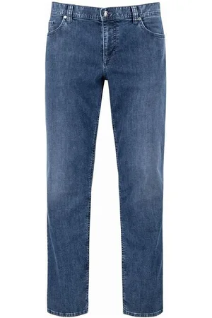Alberto Pipe Regular Fit Jeans , Einfarbig