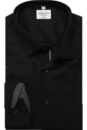 Marvelis Modern Fit Hemd extra langer Arm