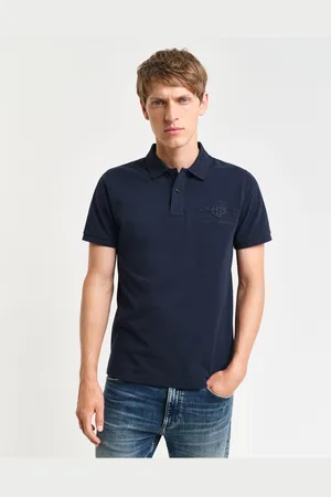 GANT Shield Regular Fit Longsleeve Poloshirt , Einfarbig