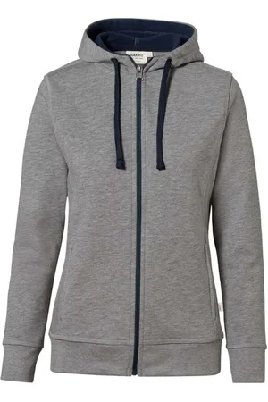 HAKRO Regular Fit Damen Kapuzenjacke , Einfarbig