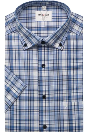 Marvelis Modern Fit Hemd Kurzarm