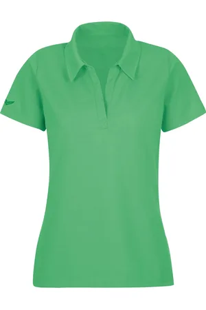 Trigema Slim Fit Damen Poloshirt , Einfarbig