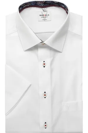 Marvelis Modern Fit Hemd Kurzarm