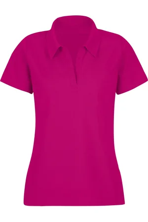 Trigema Slim Fit Damen Poloshirt , Einfarbig