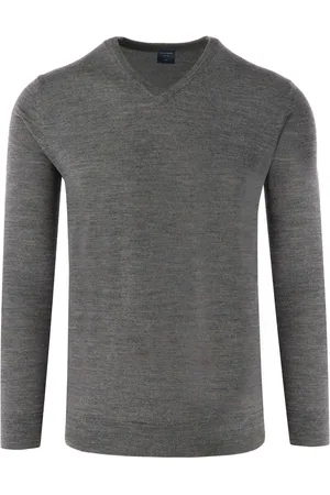 Olymp Casual Modern Fit Pullover , Einfarbig