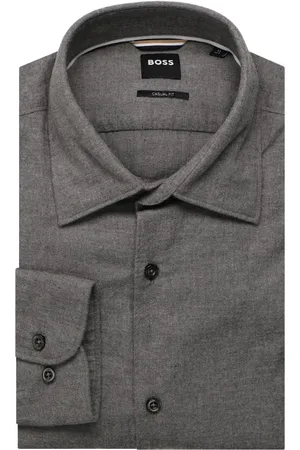 HUGO BOSS Casual Fit Hemd , Einfarbig