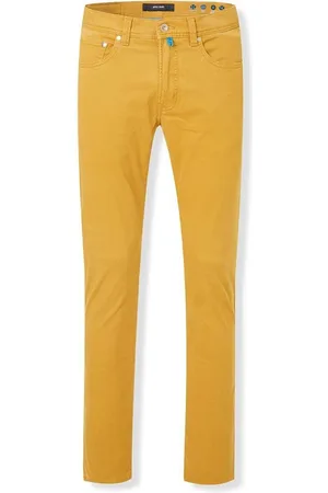 Pierre Cardin Lyon Tapered Fit Hose , Einfarbig