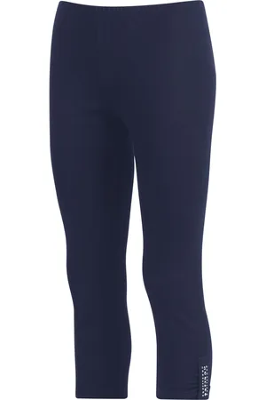 Trigema Slim Fit Damen Hose , Einfarbig