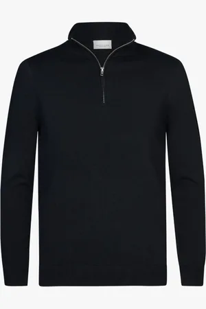 Profuomo Luxury Regular Fit Troyer , Einfarbig