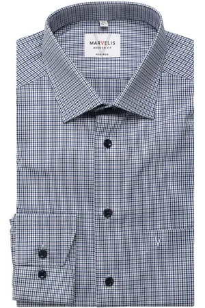 Marvelis Modern Fit Hemd , Vichykaro