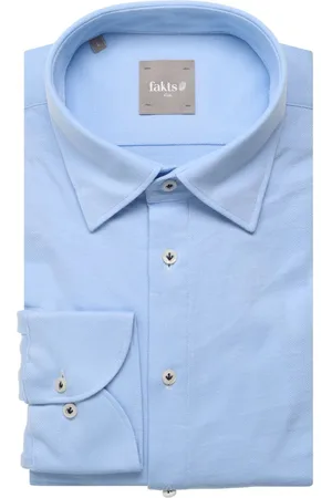 fakts Leisure Slim Fit Hemd , Einfarbig
