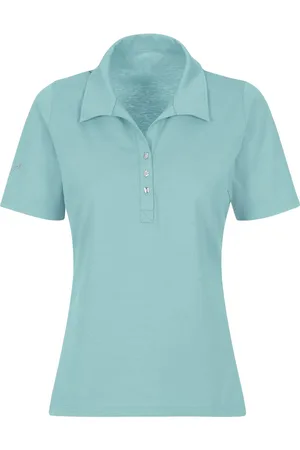 Trigema Slim Fit Damen Poloshirt , Einfarbig