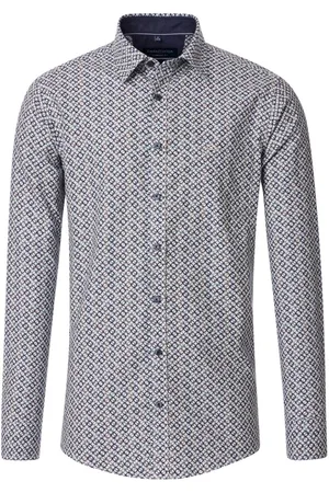 Casa Moda Comfort Fit Hemd , Bedruckt