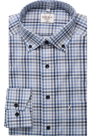 Marvelis Modern Fit Hemd , Kariert
