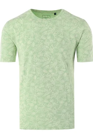 Marvelis Casual Regular Fit T-Shirt Rundhals , Gemustert