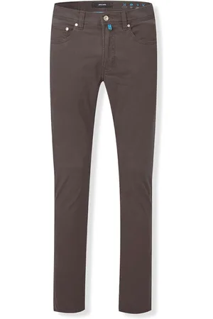 Pierre Cardin Lyon Tapered Fit Hose , Einfarbig