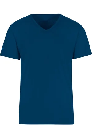 Trigema Comfort Fit T-Shirt V-Ausschnitt , Einfarbig