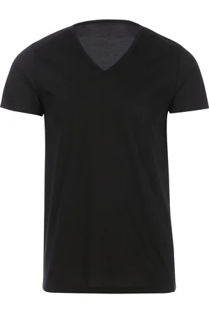 Trigema Slim Fit T-Shirt V-Ausschnitt , Einfarbig