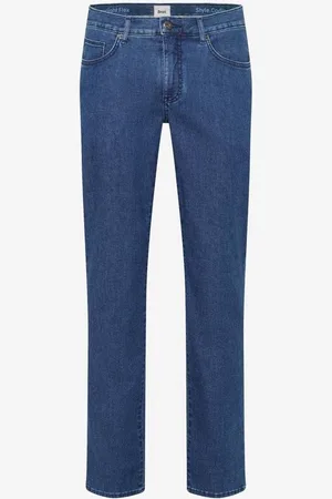 Brax Cadiz Straight Fit Jeans , Used-Look